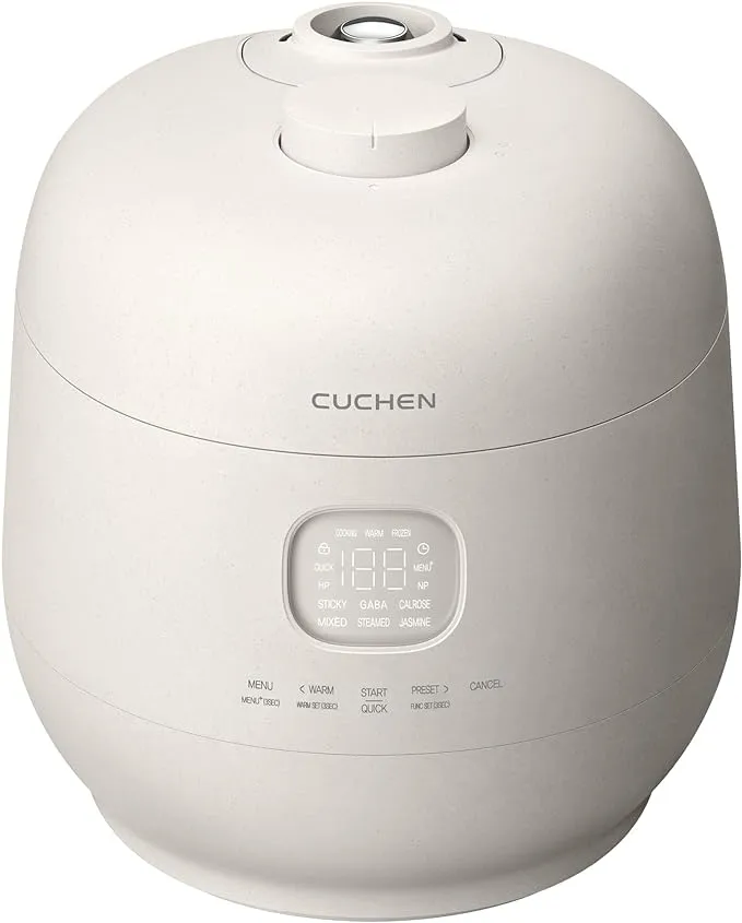 Cuchen IH Dual Pressure Rice Cooker 6 Cup CRH-TWK0640WUS