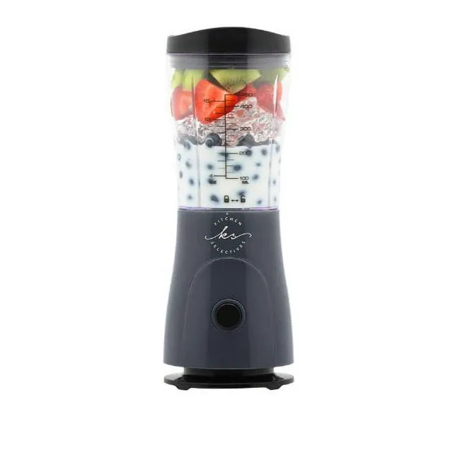 Kitchen Selectives MBL-3GY Dark Gray 14-Ounce Mini Blender