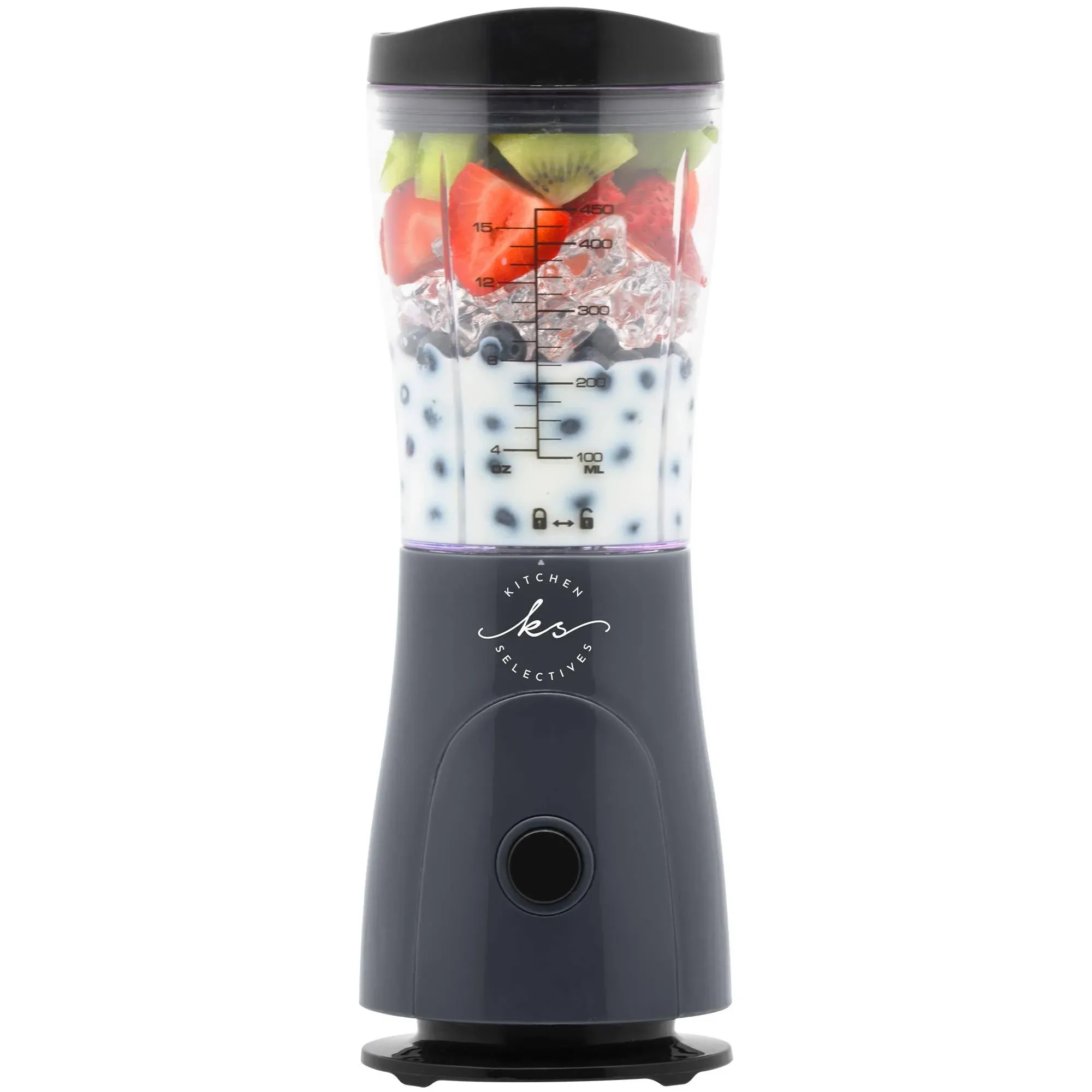 Dark Gray 14-Ounce Mini Blender