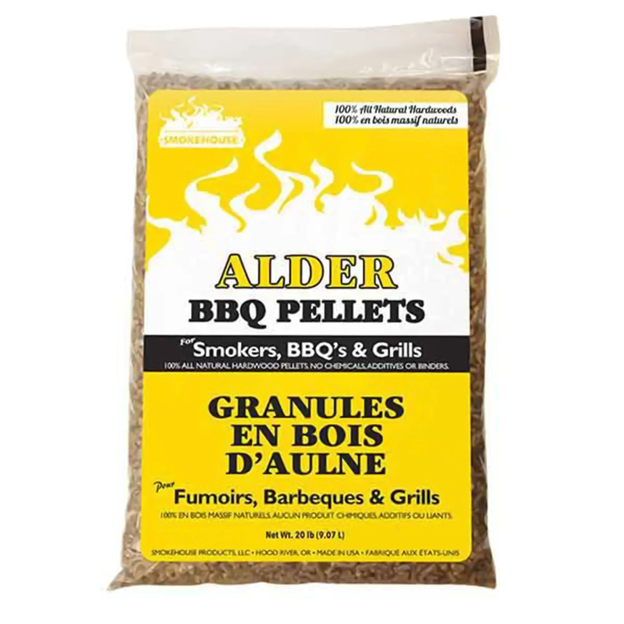 Smokehouse BBQ Pellets 20lb Bag Alder