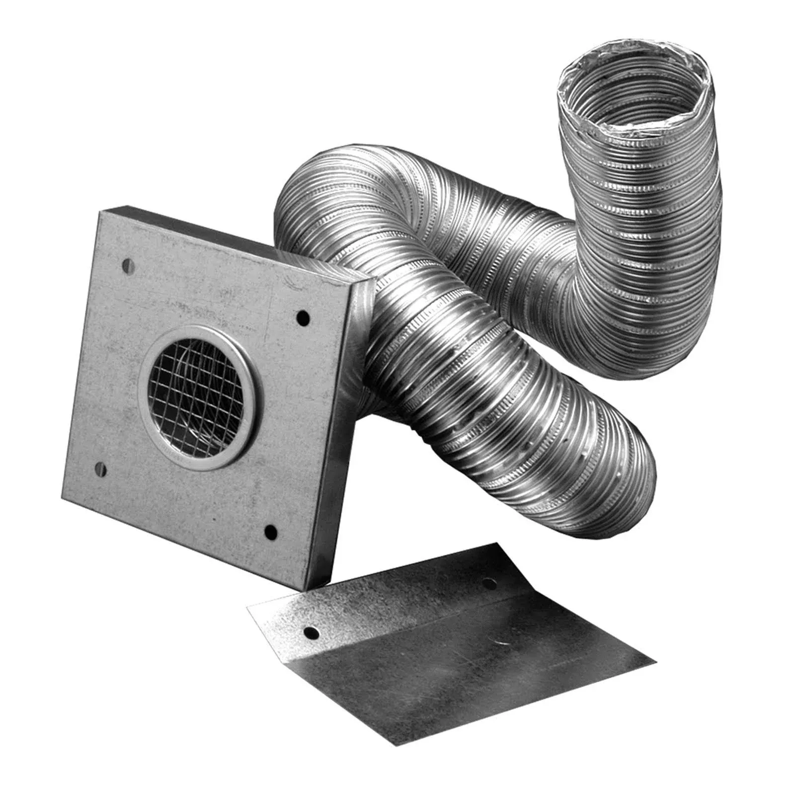 3&#034; PelletVent Pro Fresh Air Intake Kit with 2&#034; Flex Hose - 3PVP-AIK