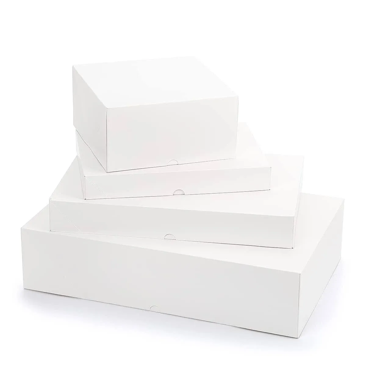 13 Piece Gift Boxes with Lids of Assorted Sizes with 4 inch Deep Robe Boxes and 8x8x4 Gift Box- Wrapping Boxes Set Christmas Gift Boxes for Wrapping Christmas Gifts, Bridesmaid Proposal, Birthday,