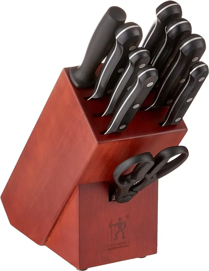 HENCKELS Solution 16-pc Self-Sharpening Knife Block Set