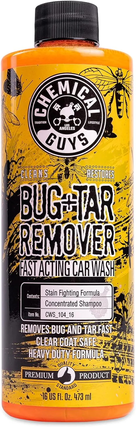 Chemical Guys CWS_104_16 Bug & Tar Heavy Duty Car Wash Shampoo (16 oz)