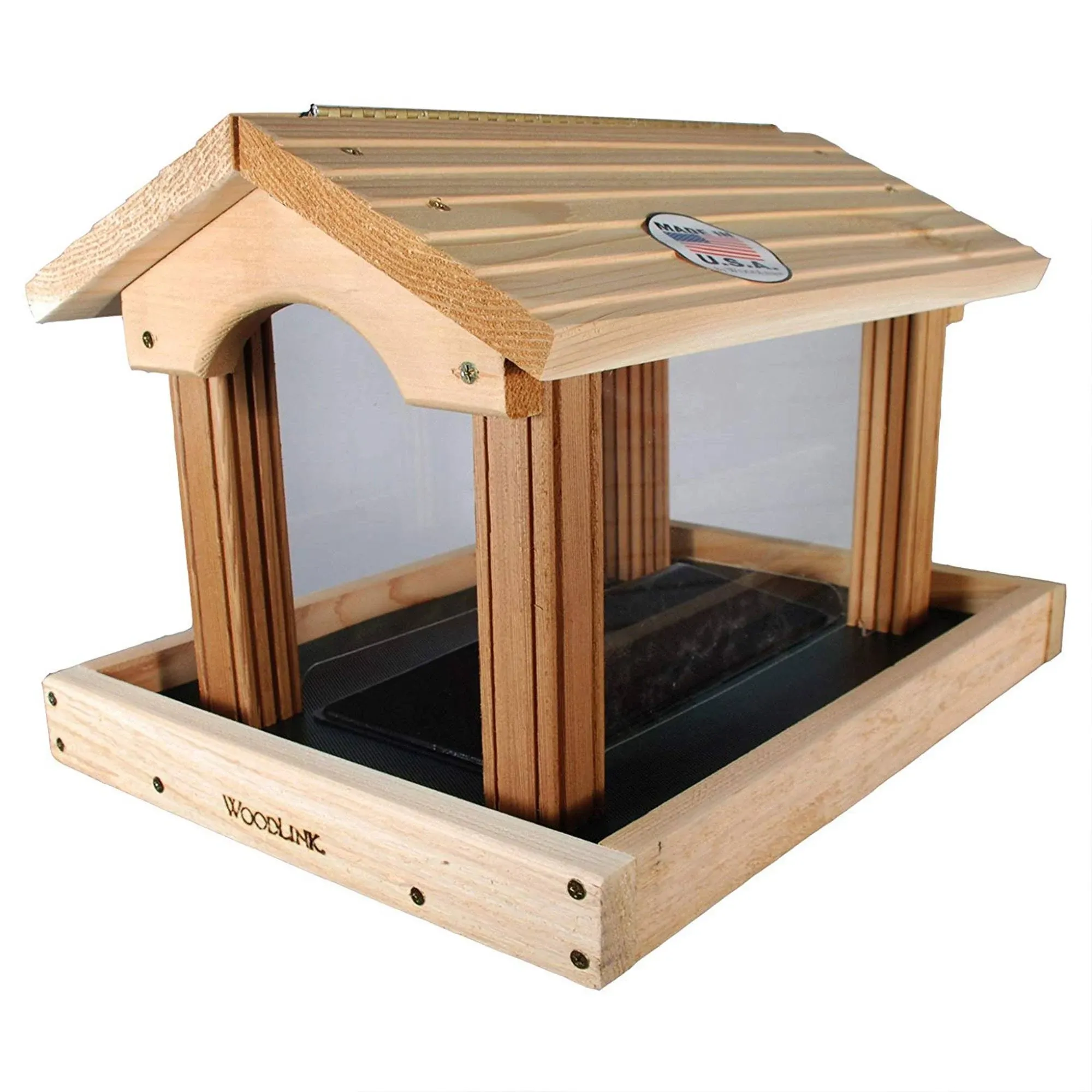 Woodlink Pro4 Premier Cedar Bird Feeder