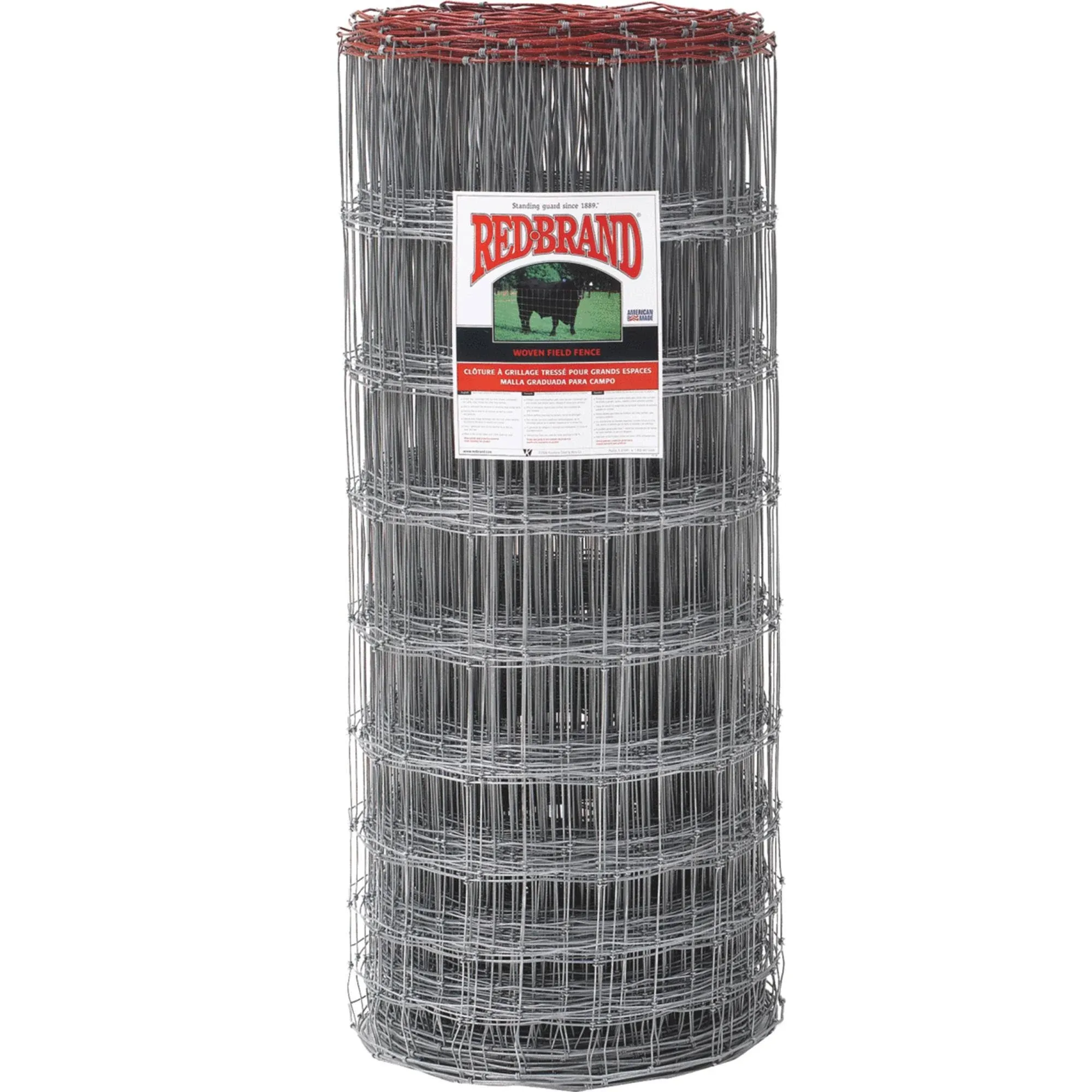 Red Brand 12.5 Gauge Wire Field Fence, 47"x330' - 70207 | Blain's Farm & Fleet