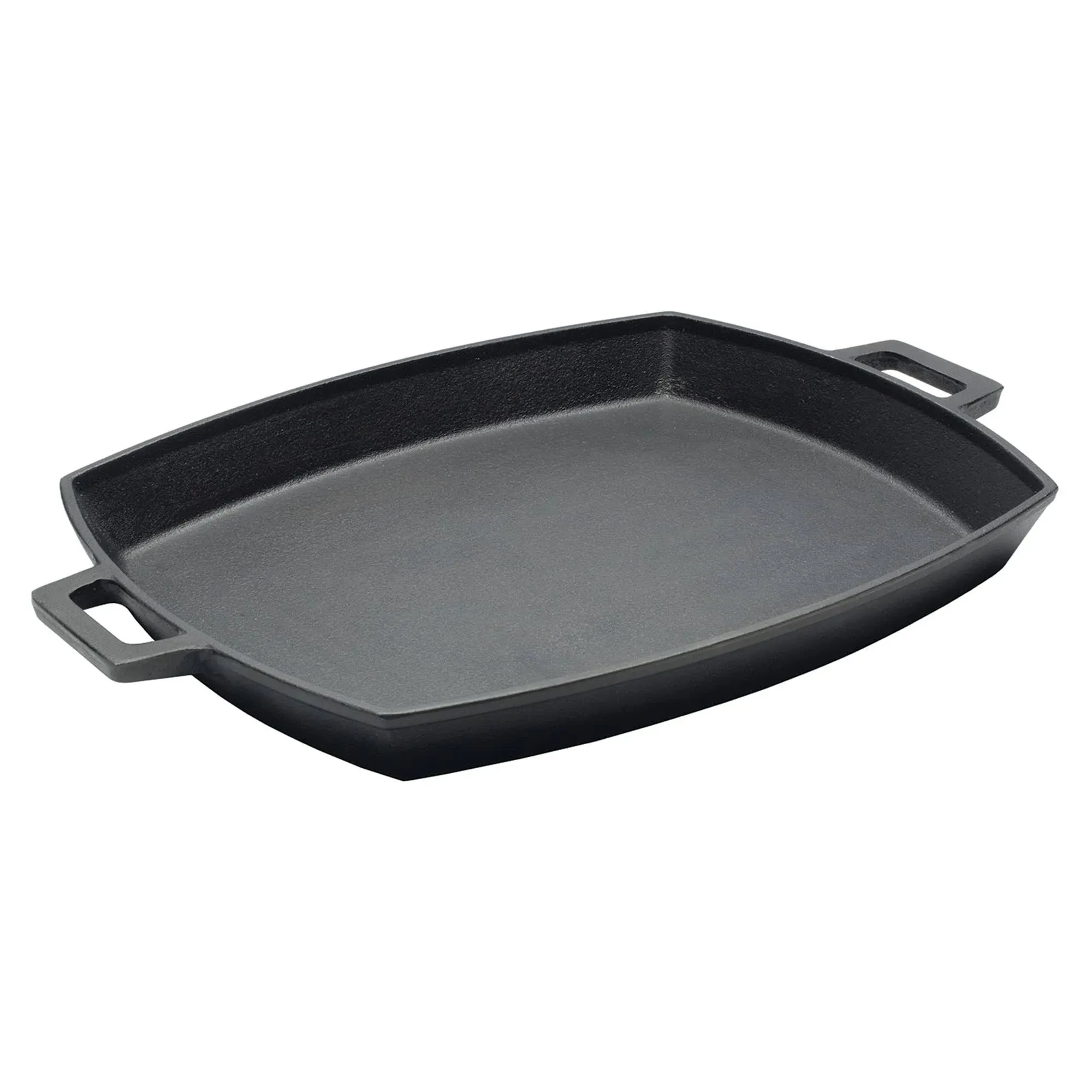 Pre-Seasoned Cast Iron Shallow Pan 14" x 12"