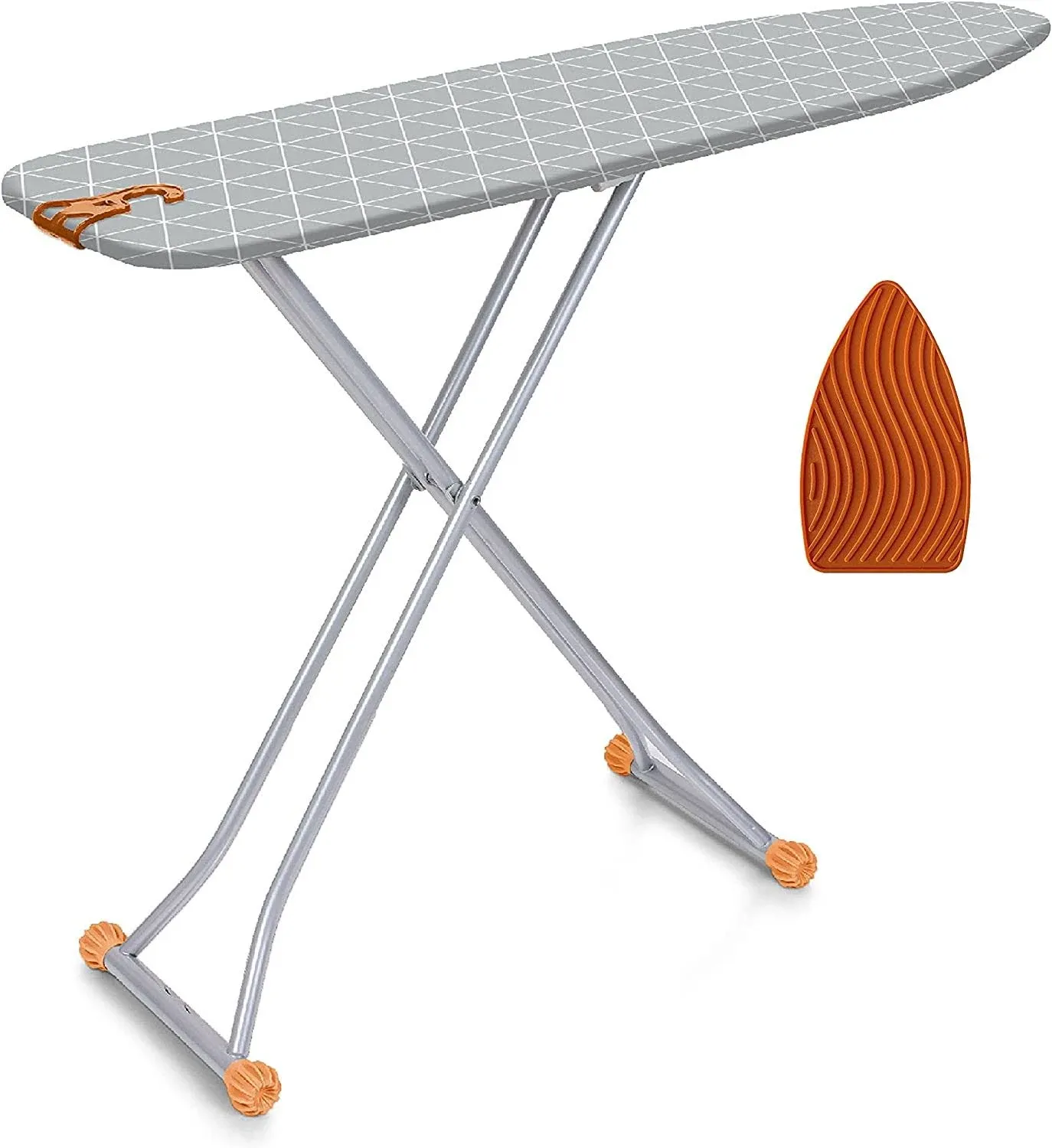 Happhom Compact Space Saver Ironing Board with Extra Thick Heavy Duty Padded ...