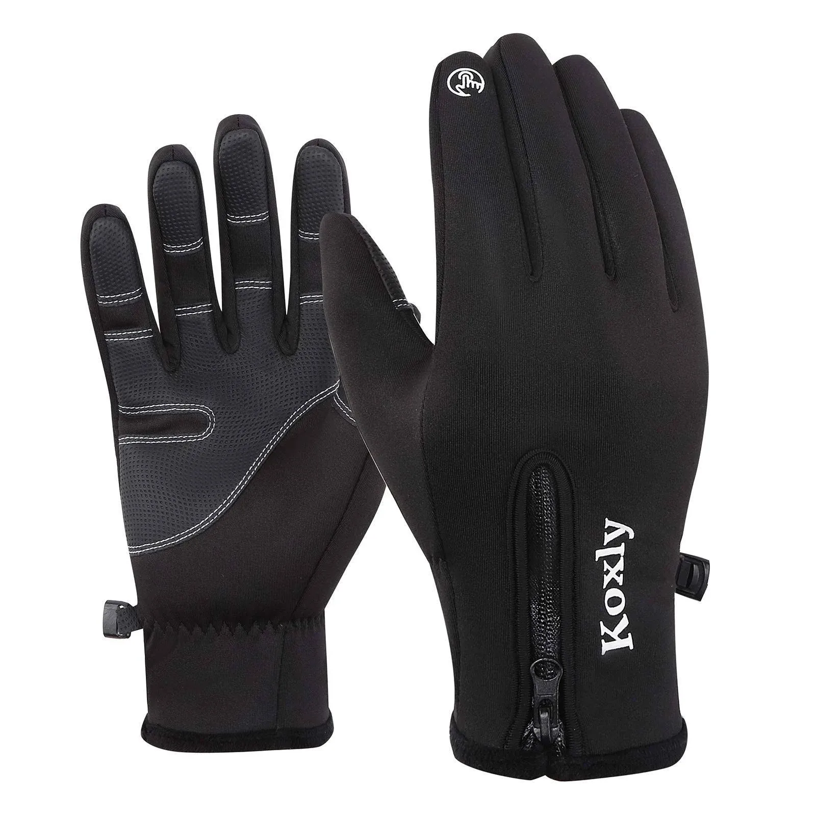 Koxly Winter Gloves Touch Screen Fingers Warm Gloves Insulated Anti-Slip ...