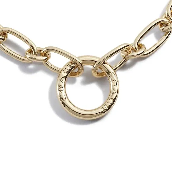 Coach Chain Link Bracelet