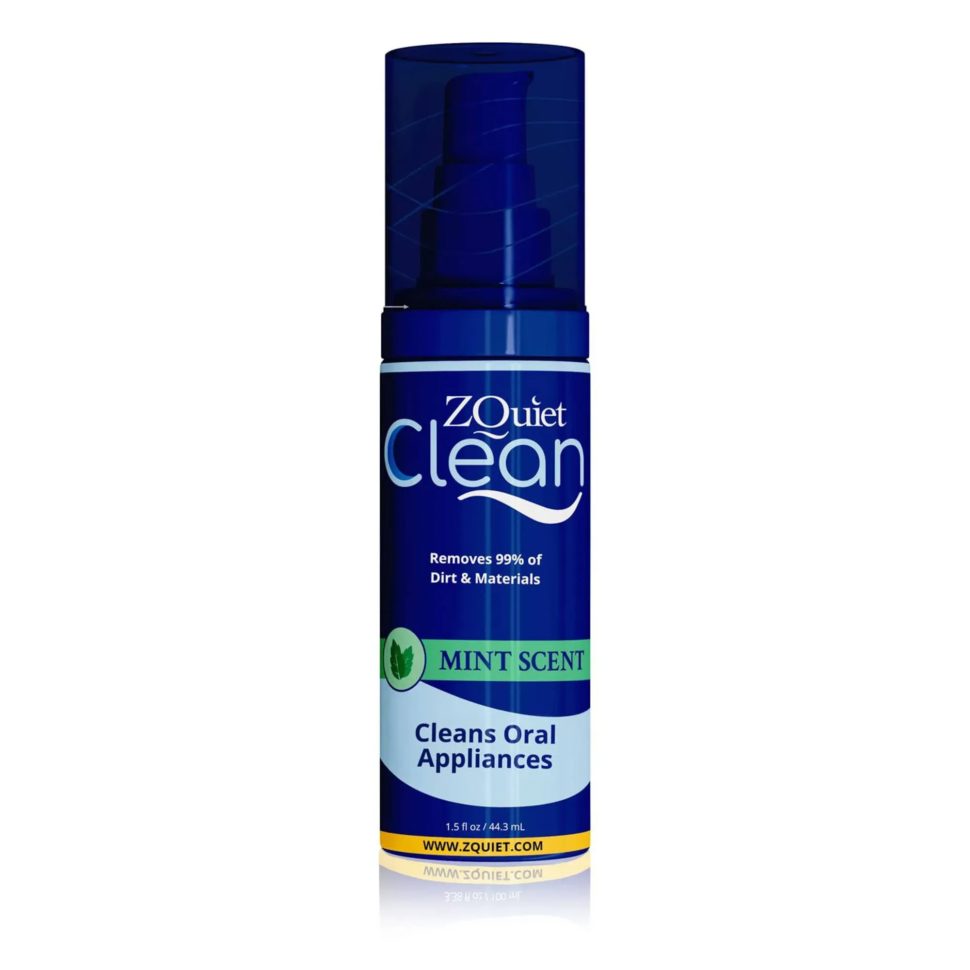 ZQuiet Clean Foaming Oral Device Cleaner (1.5oz. Bottle), Chlorine-free, Cleans ...