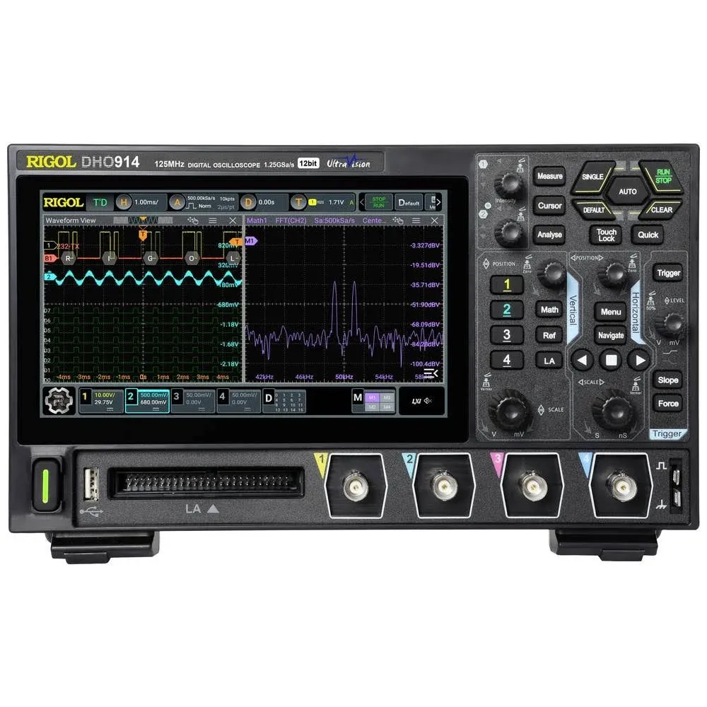 Rigol DHO914 125MHz High-Definition Oscilloscope