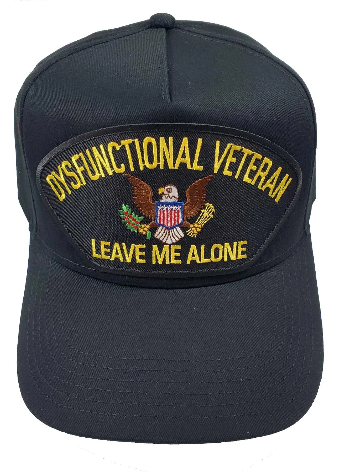 DYSFUNCTIONAL VETERAN&#039;S WIFE HAT - BLACK