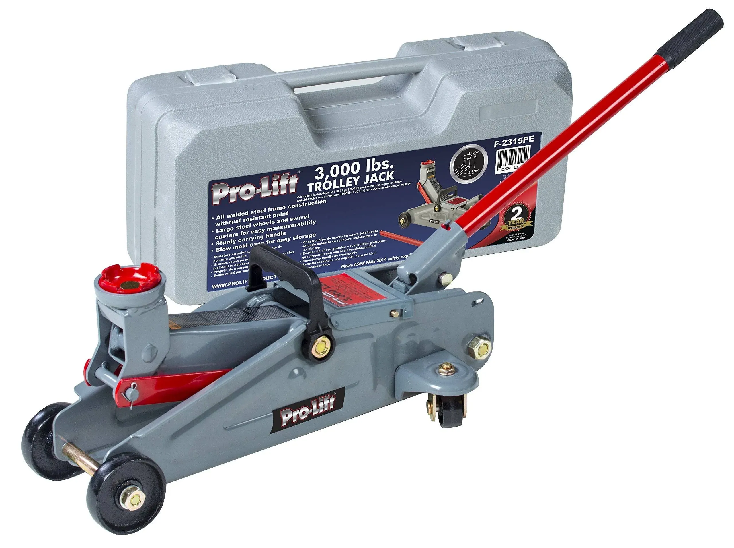 Pro-Lift Hydraulic Trolley Jack F-2315PE