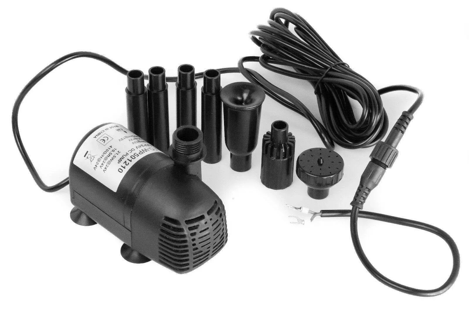 12v 24v Dc Brushless Submersible Water Pump 410gph For Solar Fountain Fish Pond 