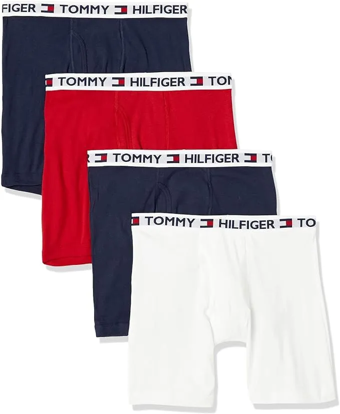 Tommy Hilfiger Men's 4 Pack Boxer Brief