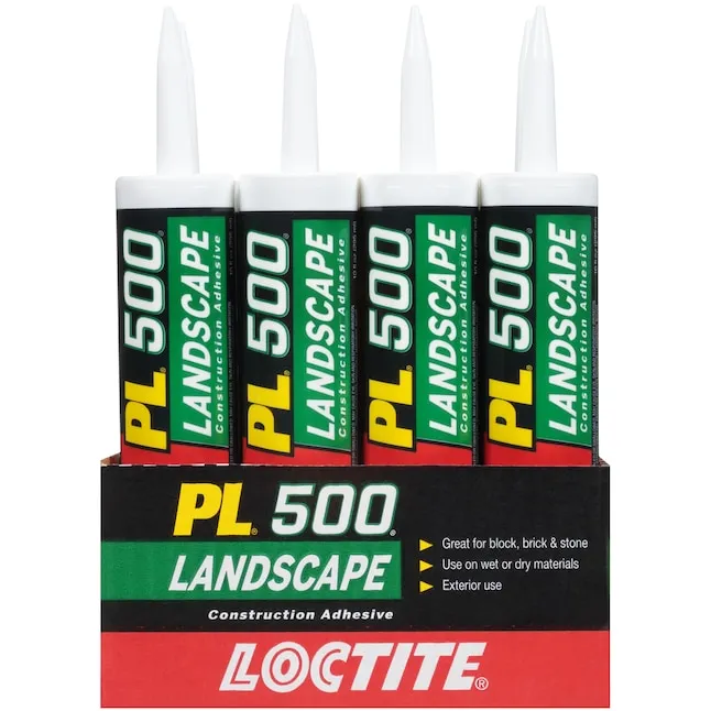 Loctite PL 500 Landscape Block Adhesive