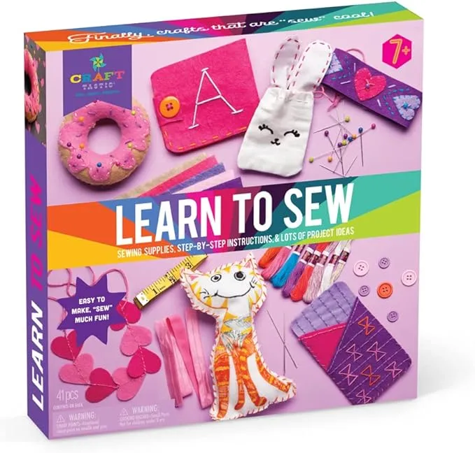 Craft Tastic Learn to Sew Kit