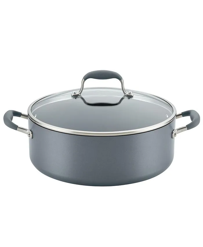 Anolon Advanced Home Hard-Anodized 7.5-Qt. Nonstick Wide Stockpot - Bronze