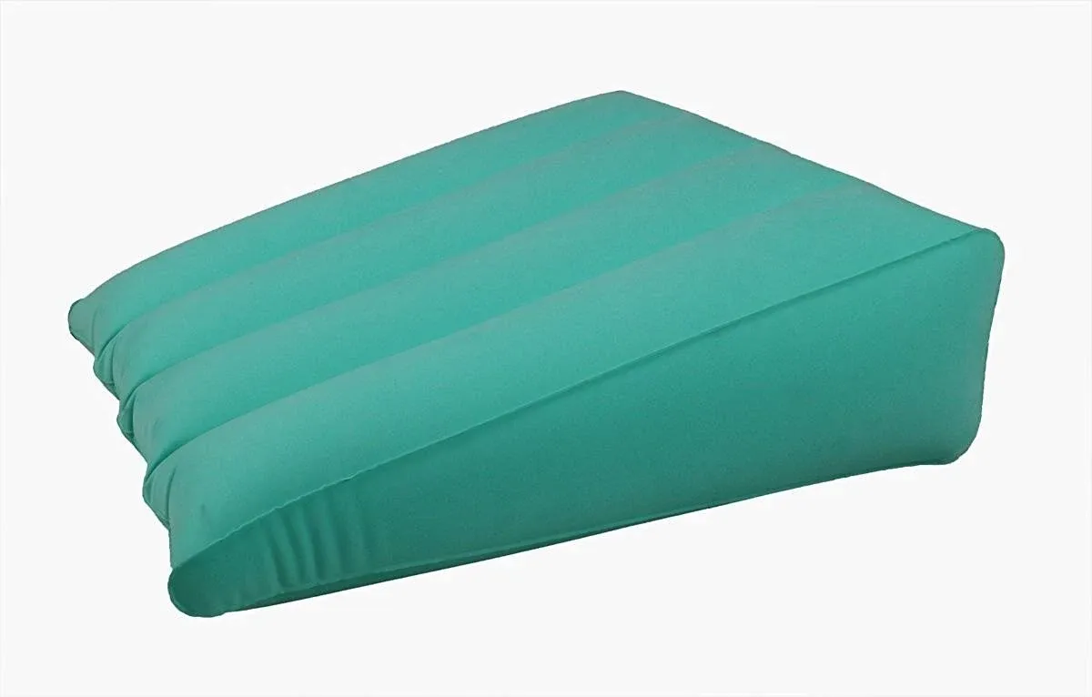 Obbomed HR-7510 Inflatable Portable Bed Wedge Pillow with Velour Surface for SL