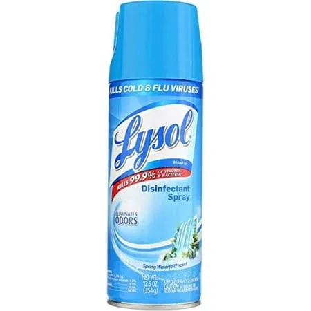 Lysol Sanitizing and Antibacterial Spray for Disinfecting & Deodorizing, Spring ...