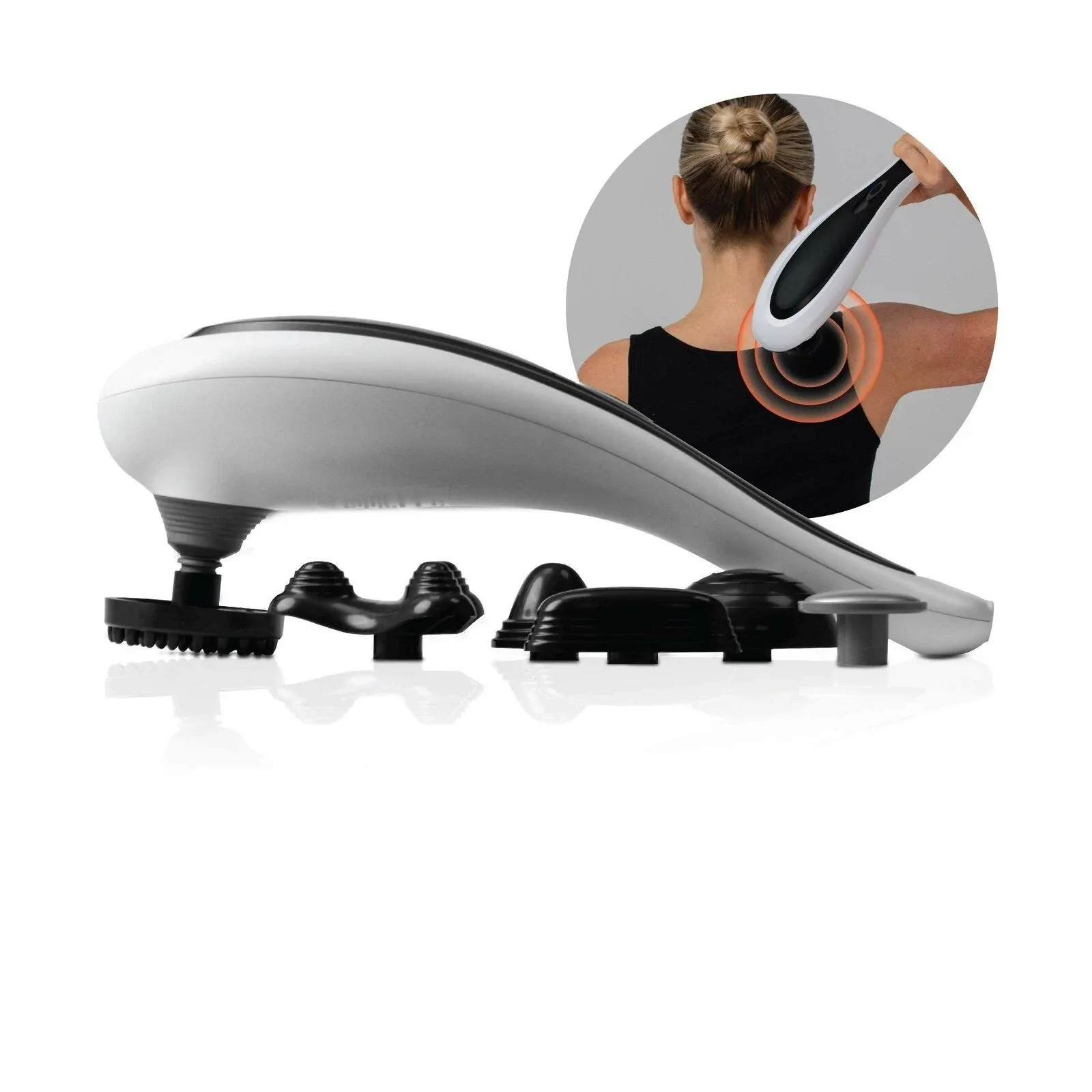 Sharper Image- Deep Tissue Rechargeable Massager (1011667)(2312<wbr/>113)