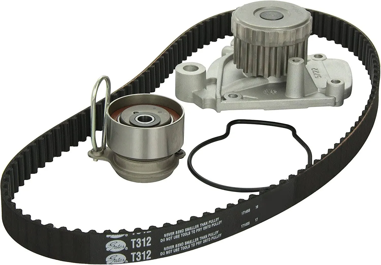 Gates TCKWP312 Timing Belt Kit with Water Pump