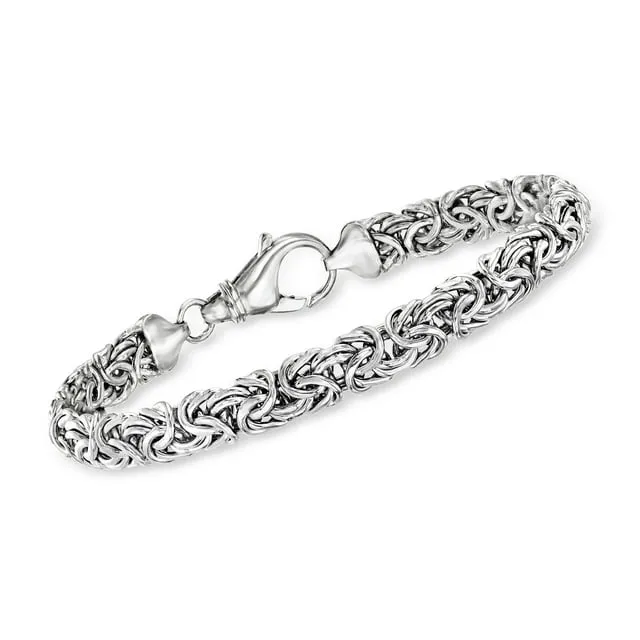 Ross-Simons Sterling Silver Byzantine Bracelet