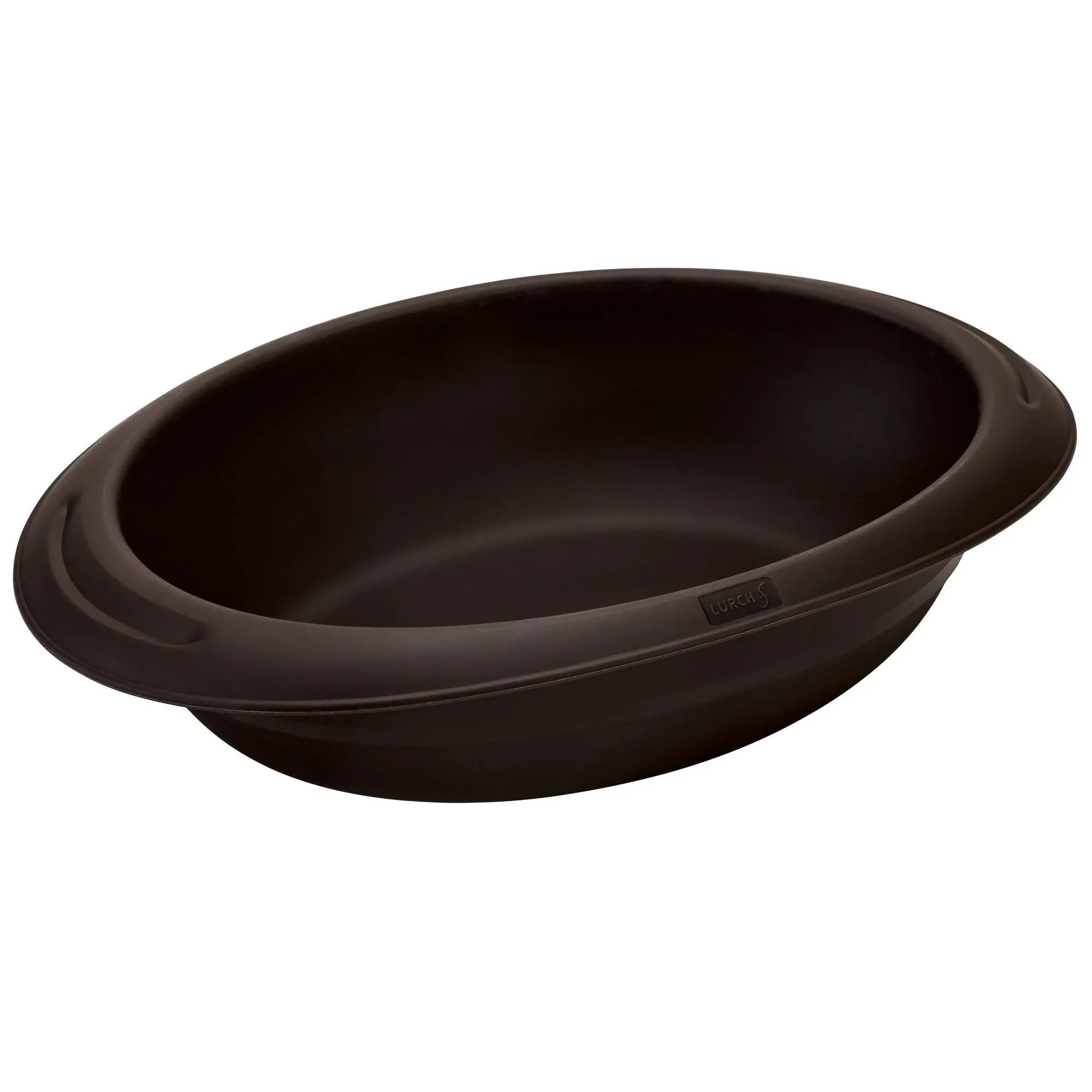 LURCH Germany Flexiform Oval Bread Pan For Baking All Kinds Of Bread | Mold Is Made Of 100% BPA-Free Premium Platinum Silicone | 9.4" x 7.1" - Brown