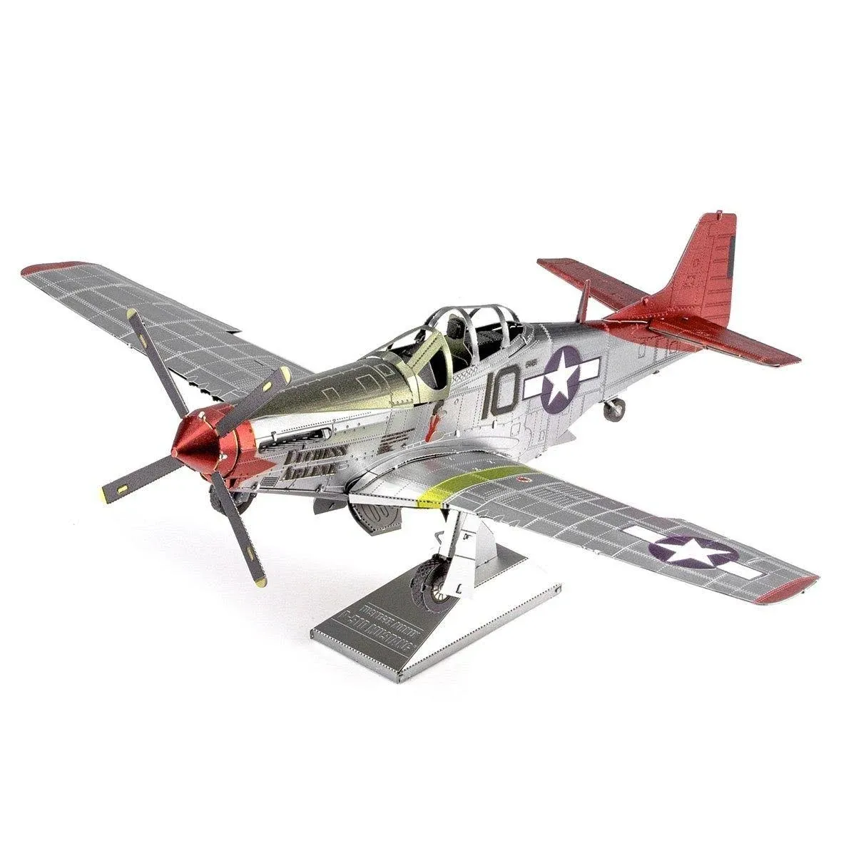 Metal Earth Tuskegee Airmen P-51D Mustang