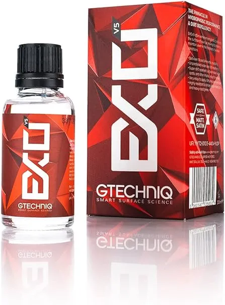 Gtechniq Exo V5 Ultra Durable Hydrophobic Coating 30ml