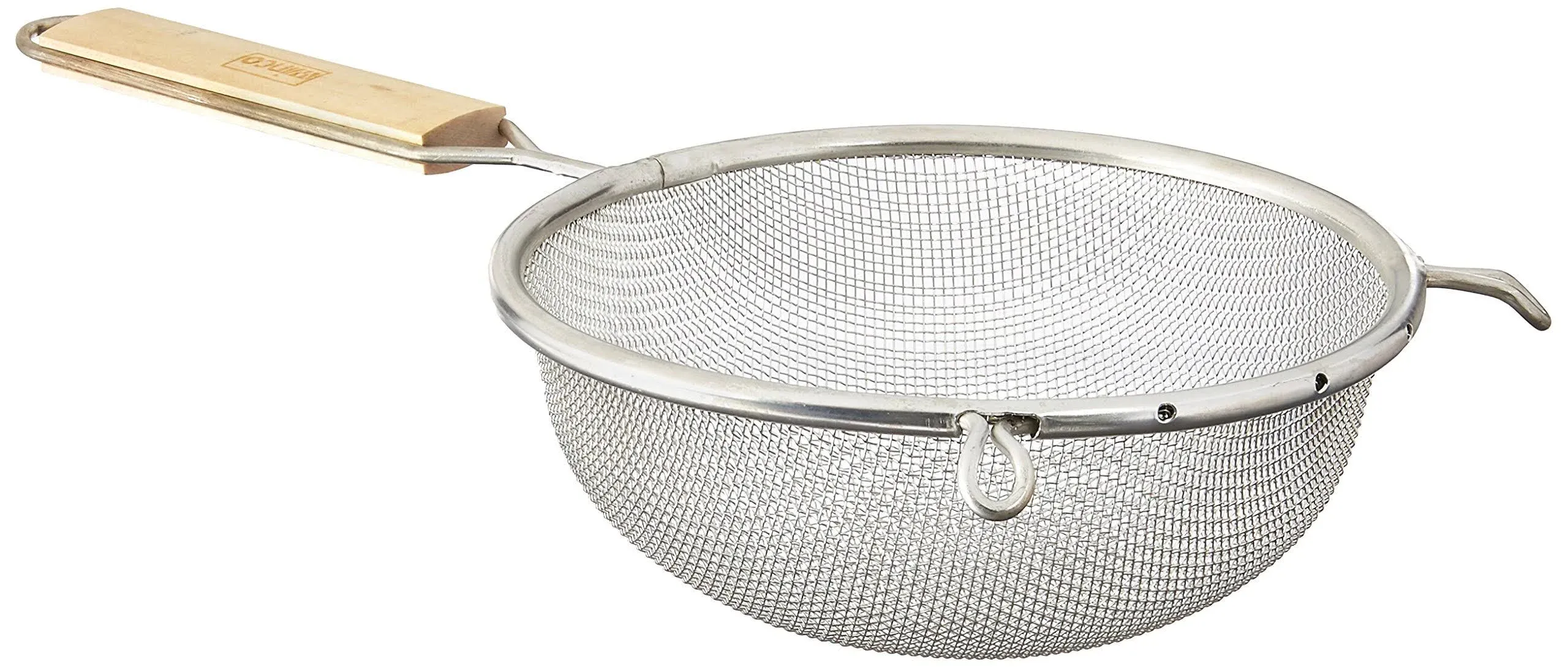 Winco 6 1/4" Medium Single Mesh Strainer | (MST-6S)