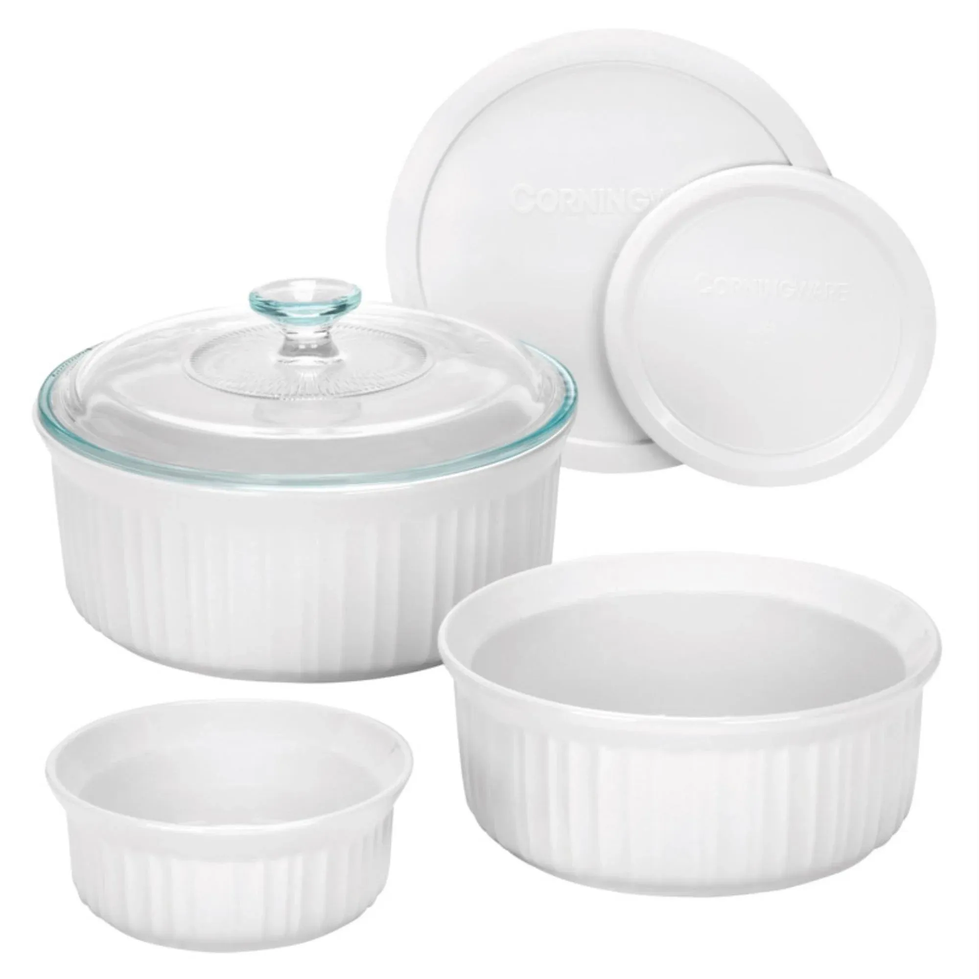 CorningWare® French White® 6-piece Bakeware Set