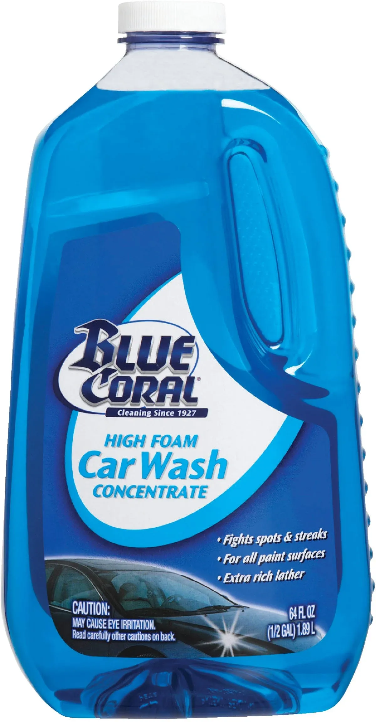 Blue Coral Car Wash Concentrate, High Foam - 64 fl oz