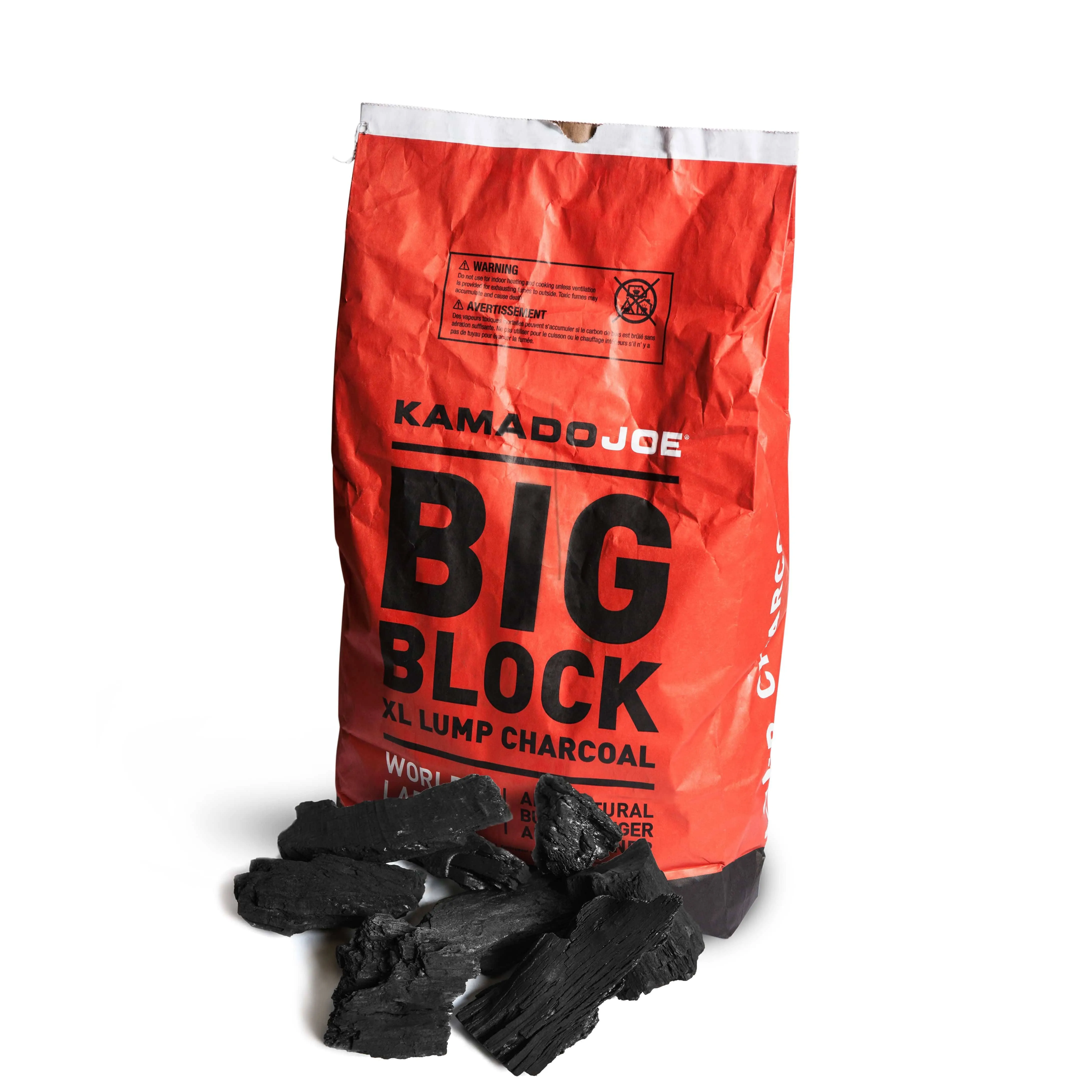 Kamado Joe Big Block XL Lump Charcoal - 20 lbs