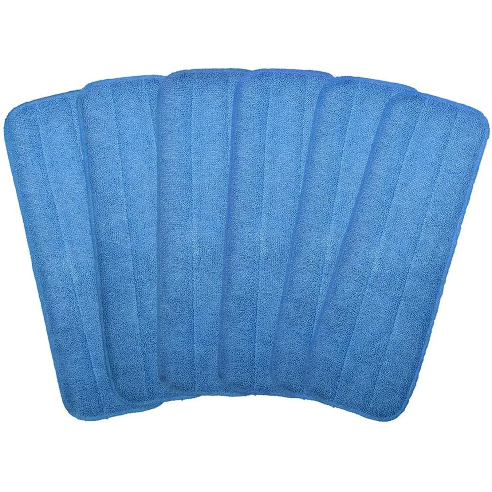 Microfiber Replacement Mop Pad 18" x 6" Wet & Dry Home & Commercial Cleaning ...