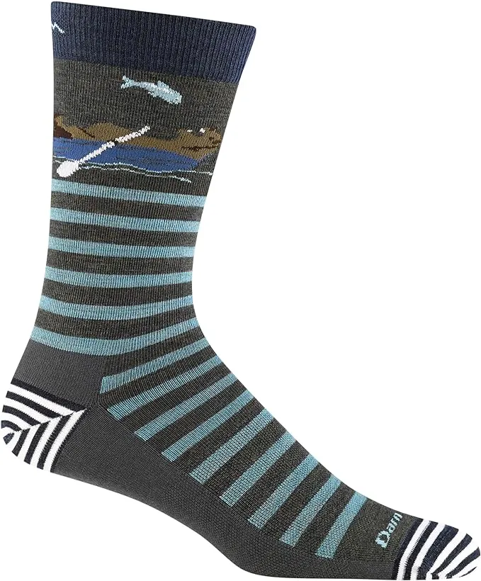 Darn Tough Men's Animal Haus Crew Lightweight Sock (Style 6066) -