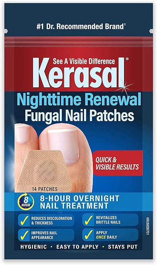 Kerasal Nighttime Renewal Fungal Nail Patches