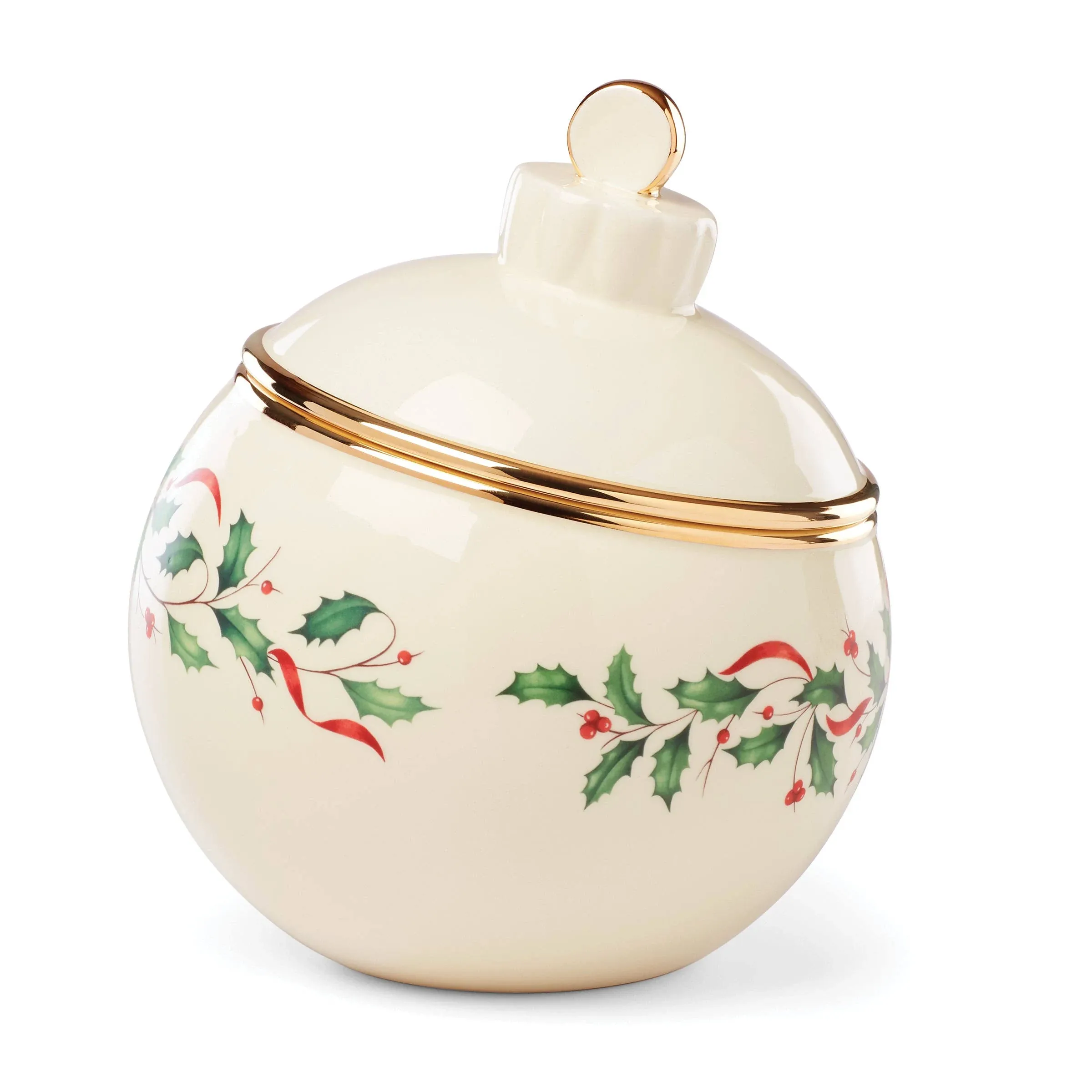 Lenox Holiday Ornament Cookie Jar