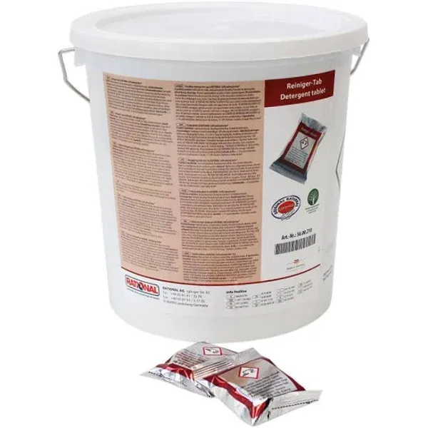 Rational 56.00.210 Cleaning Tabs for SelfCooking Center Appliances, 100 Tabs