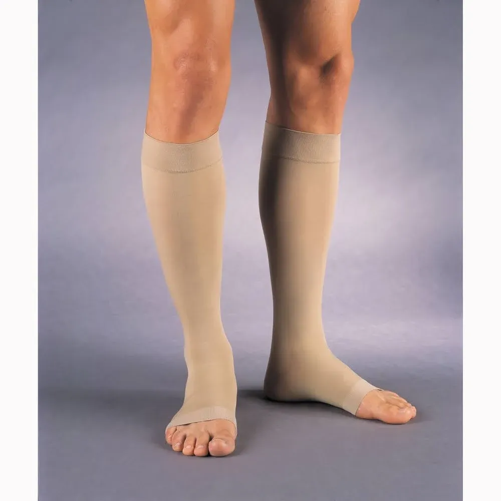 Jobst Relief 15-20 mmHg Open Toe Knee High Beige XL