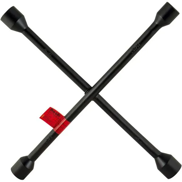 Pro-Lift 14-Inch Heavy Duty SAE Lug Wrench - 4-Way Cross Wrench