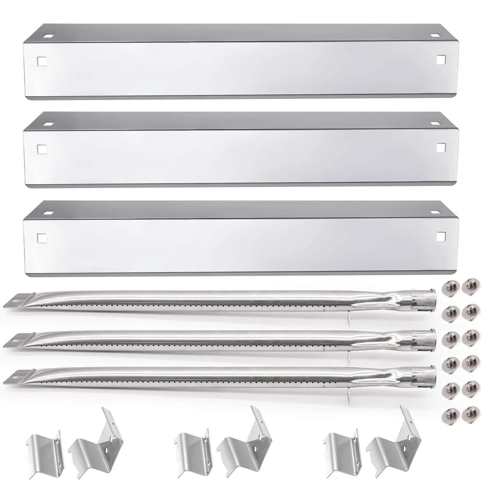 Grill Heat Plate Shield Replacement Parts for Chargriller Burner Stainless Steel