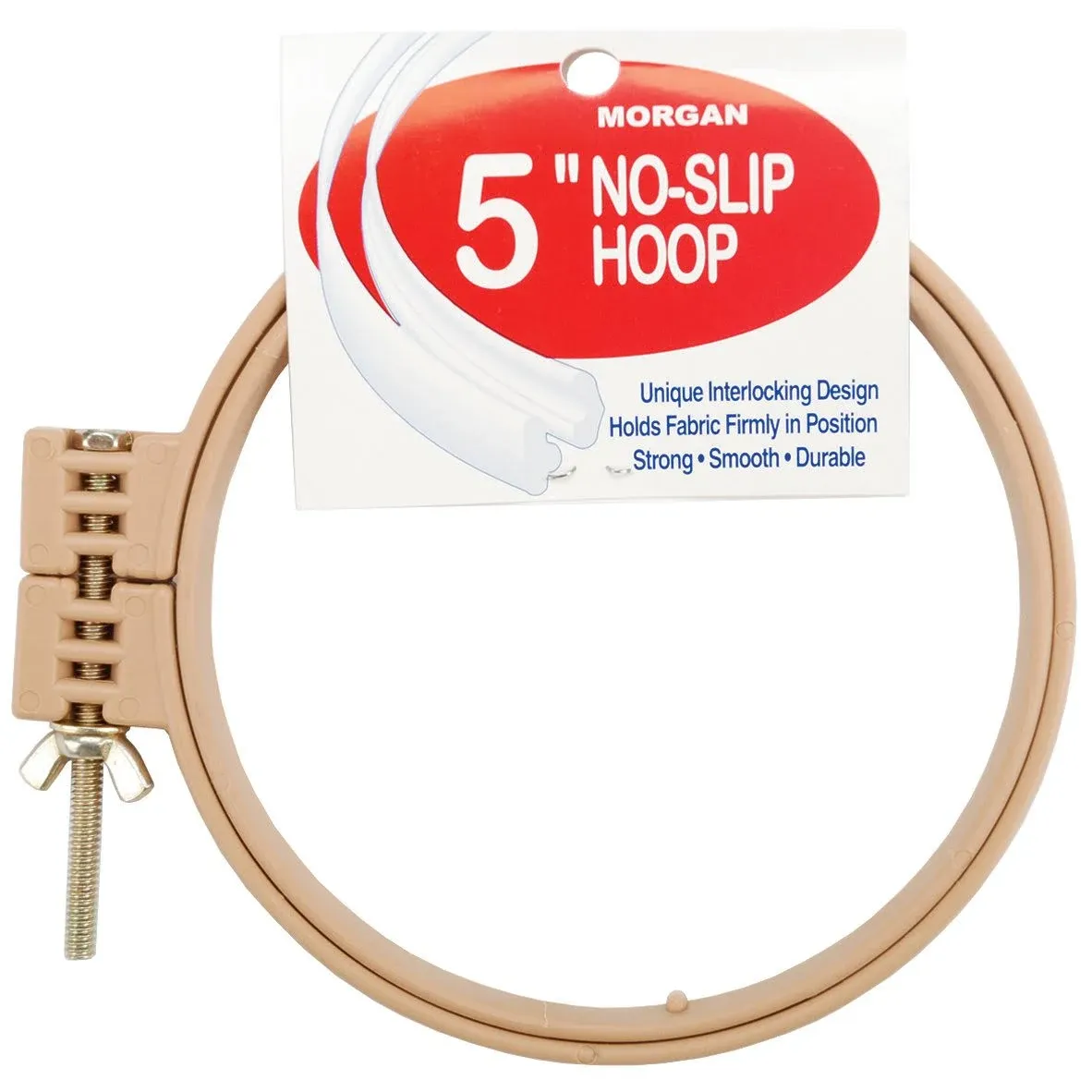 Morgan Plastic No-Slip Quilting Hoop 5&#034;113