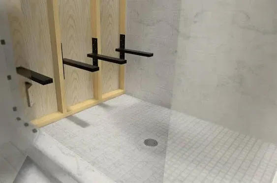 The Original Shower Bench Bracket® (20)