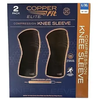 Copper Fit Elite Knee Compression Sleeve