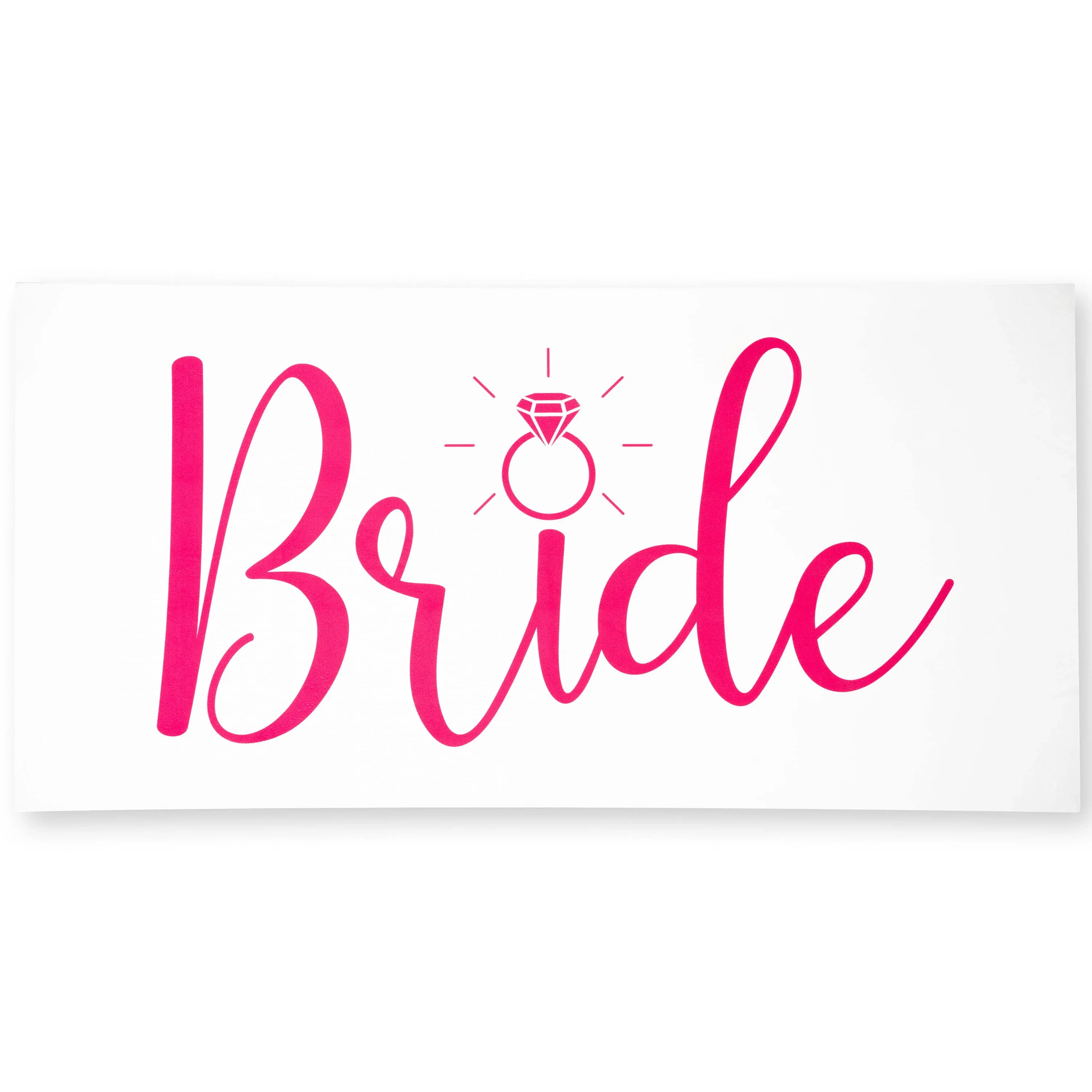 Ethisa Bride Beach Towel for Honeymoon and Bachelorette Party - Pink Design for Beach Bachelorette Party - Mrs Beach Towel for Bride to Be - Just Married Beach Wedding and Engagement Gift - 60"x30"