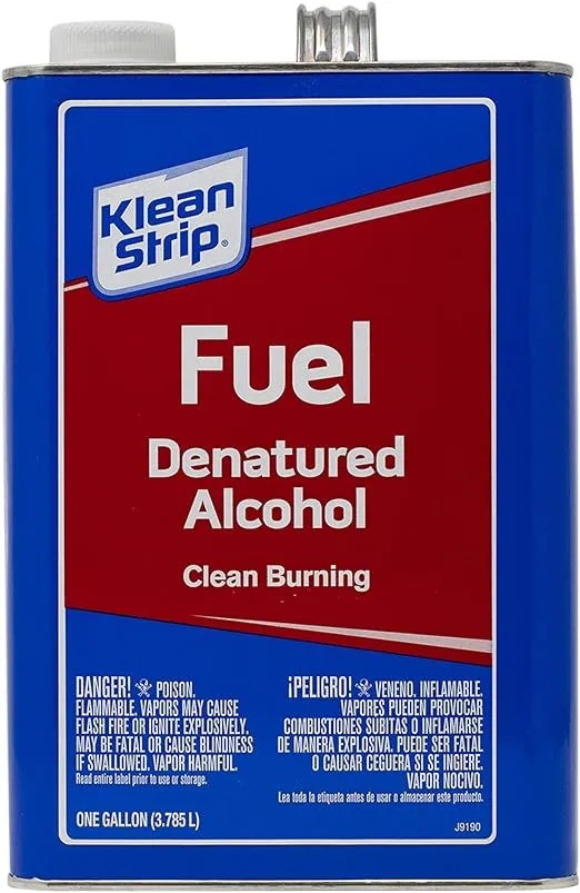 Klean Strip GSL26 Denatured Alcohol, 1 Gallon