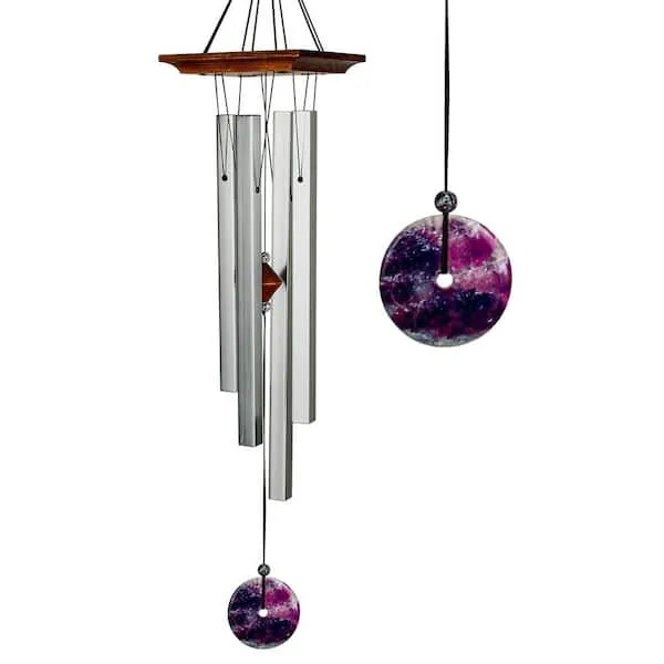 Woodstock Chimes : Amethyst Chime - Medium