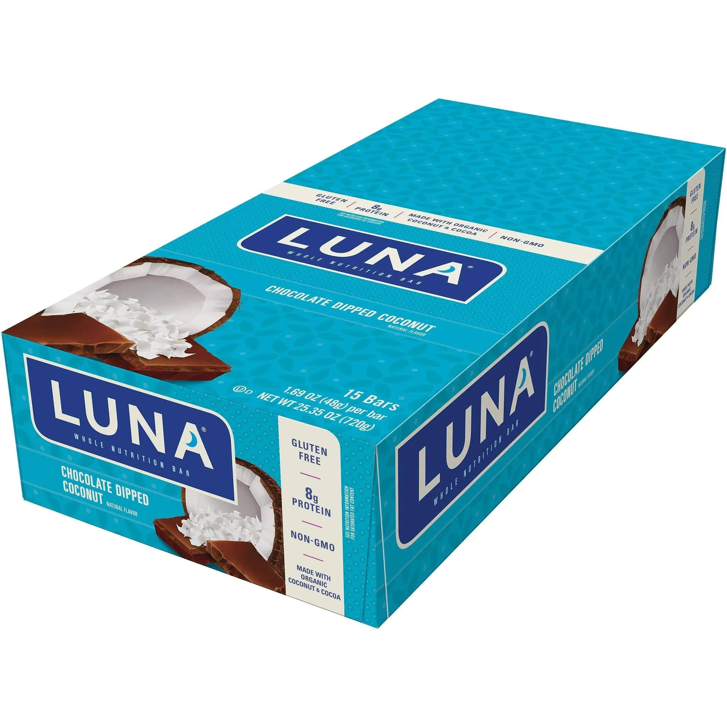 Luna Bar: Chocolate Cupcake, Box of 15